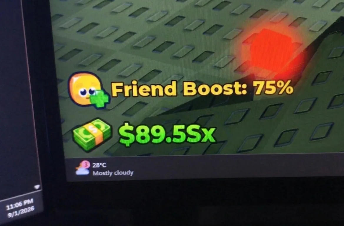 The Sell Ores friend boost indicator and cash multiplier.