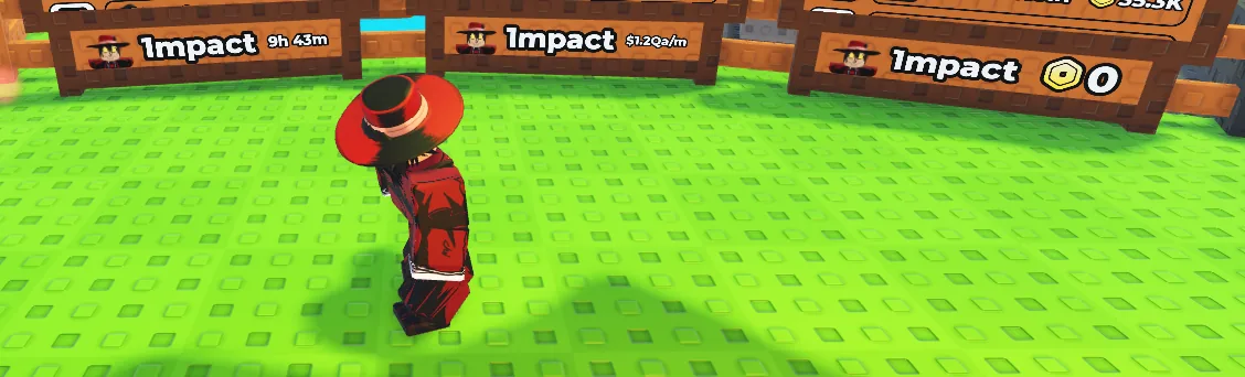 Impact boards visible across the Sell Ores base.