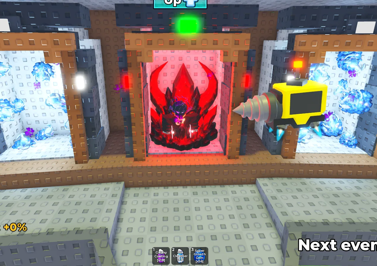 Community artwork showing a dramatic Sell Ores portal room.