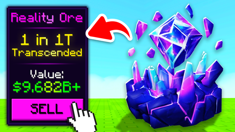 Official Sell Ores Roblox artwork