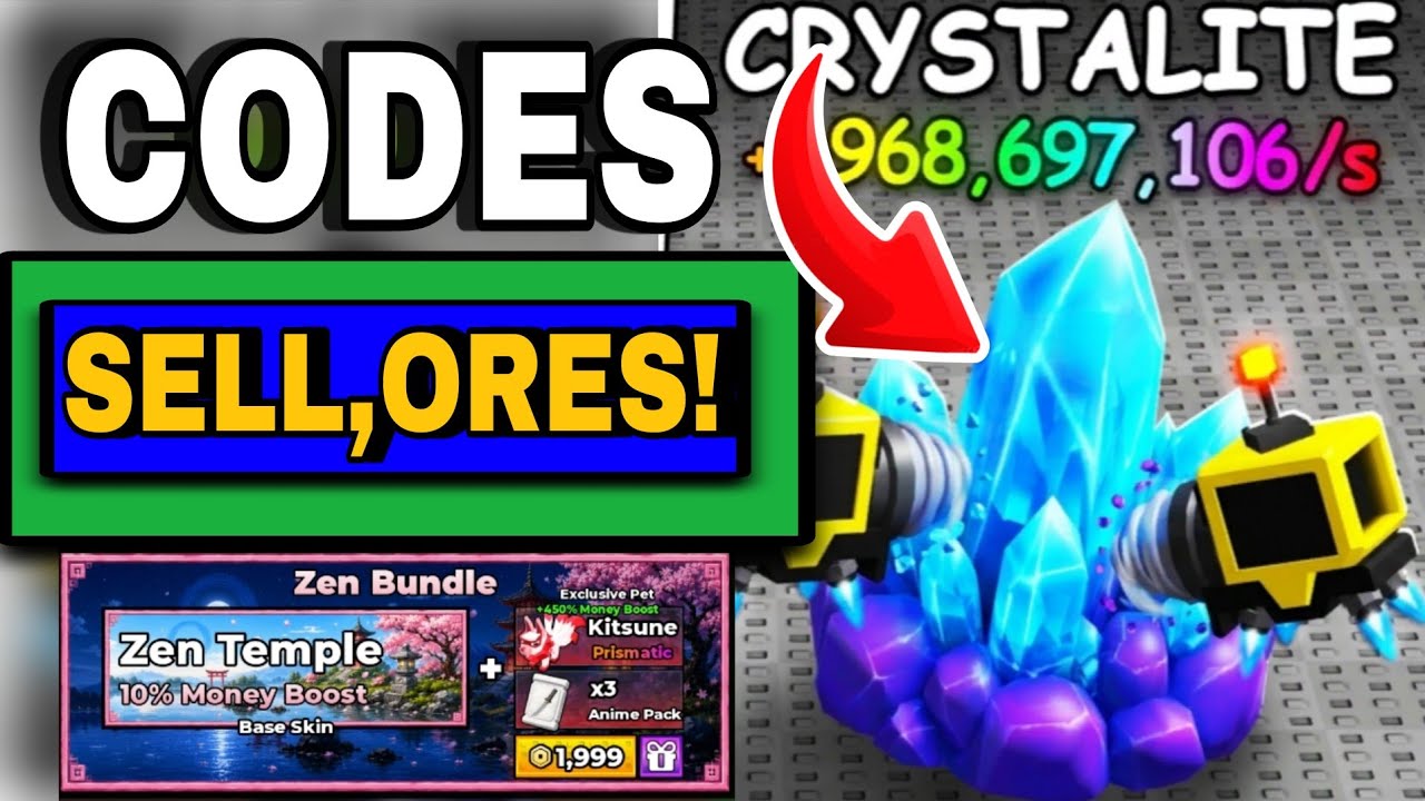 Sell Ores Codes video thumbnail
